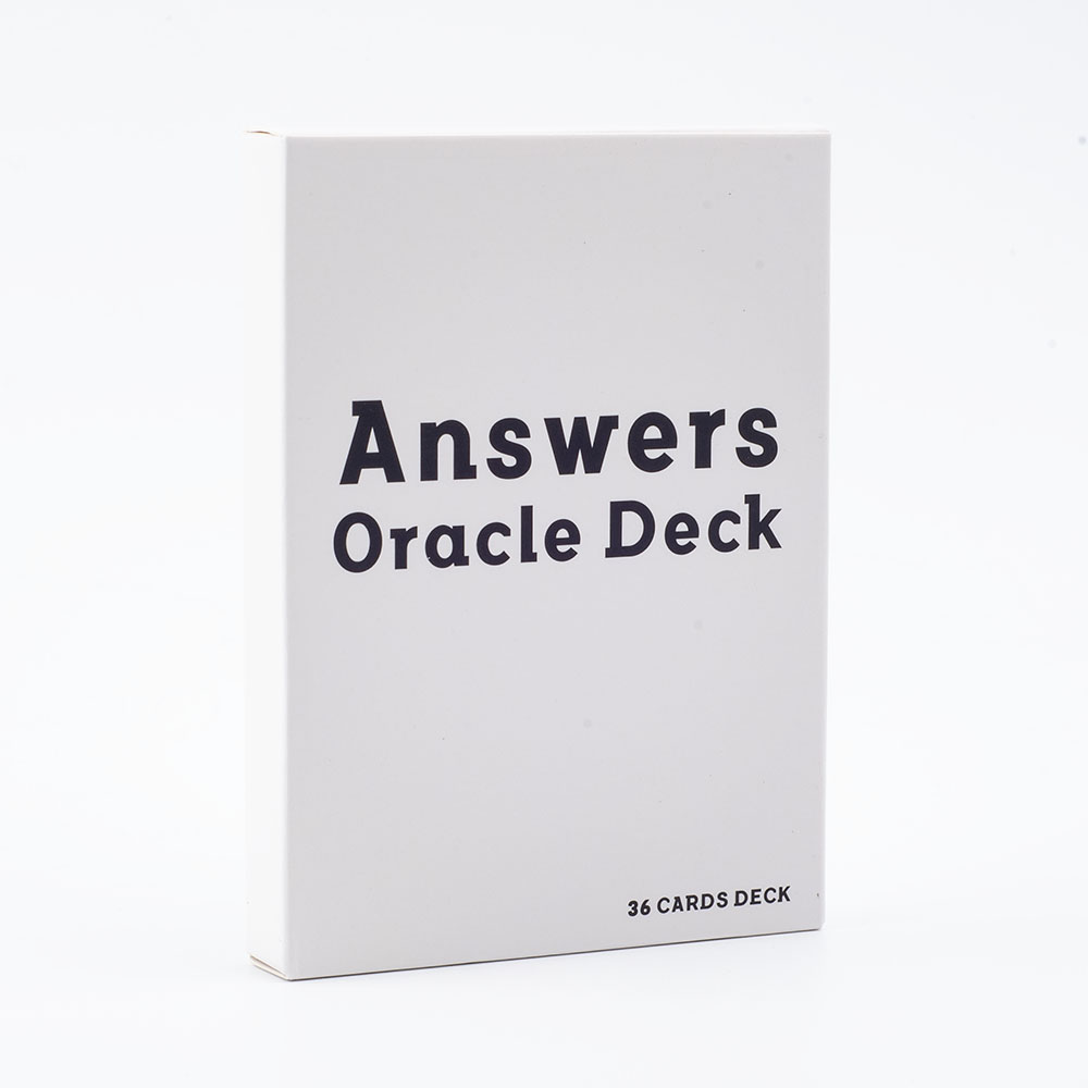 Board Game Of Life - Respostas oracle deck 36 cartas mensagens