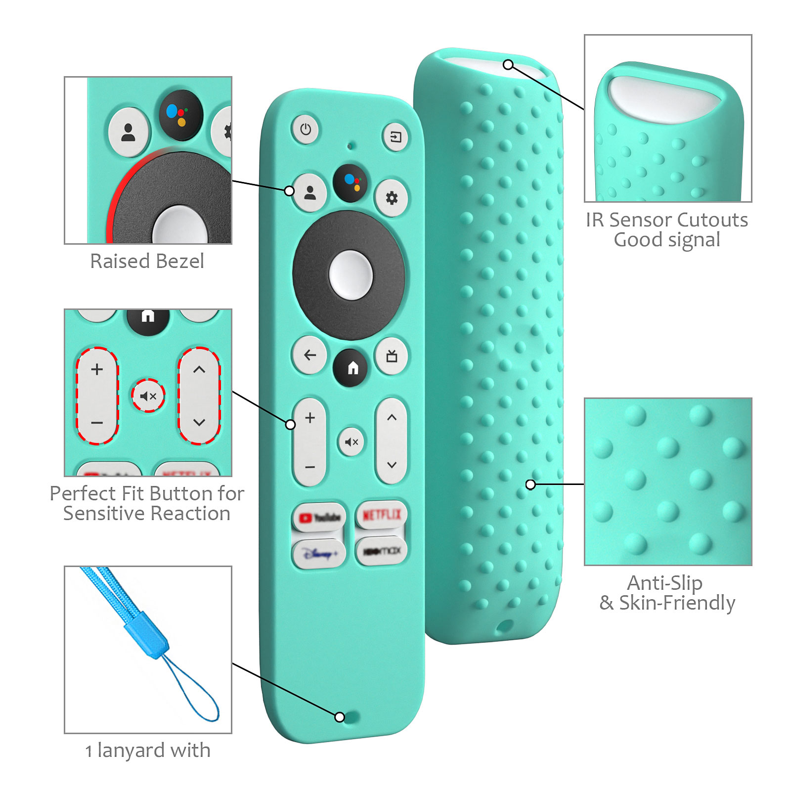 Board Game Digital - Capa de silicone protetora antiderrapante para