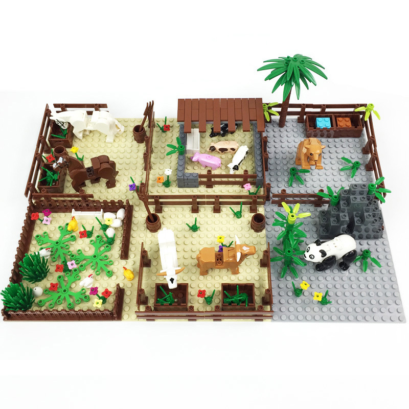 Lego Set Creator - Cenário de Fazenda MOC da Cidade: