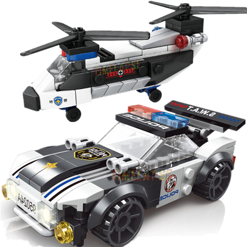 Lego Set Creator - Novo diy moc cidade avião swat