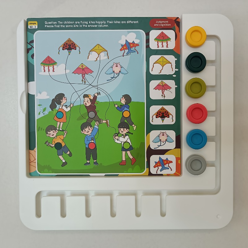 Board Game Question - Crianças jogo de pensamento lógico tabuleiro