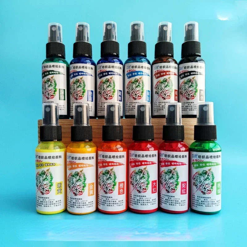 Miniature Painting Set - Novo 50ml/garrafa 12 cores pintura em