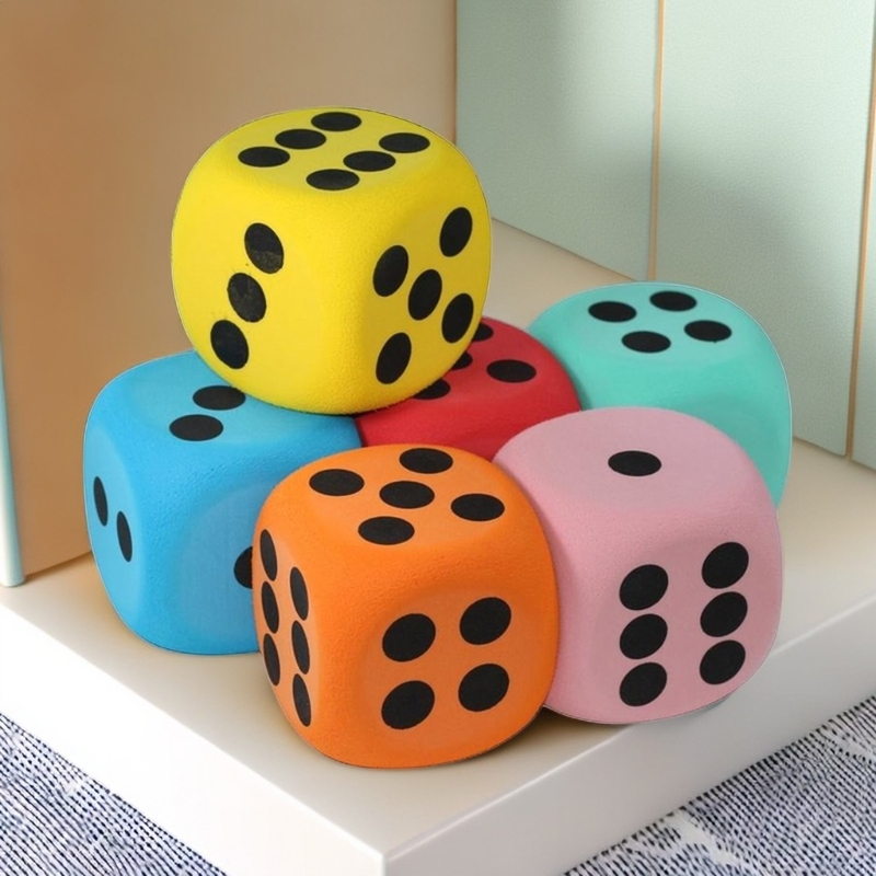 Dados espuma grandes 8cm, dado - Board Game Digital avaliação e preço