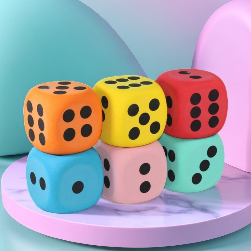 Dados espuma grandes 8cm, dado - Board Game Digital avaliação e preço