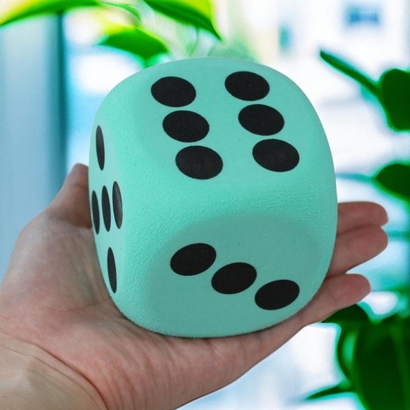 Dados espuma grandes 8cm, dado - Board Game Digital avaliação e preço