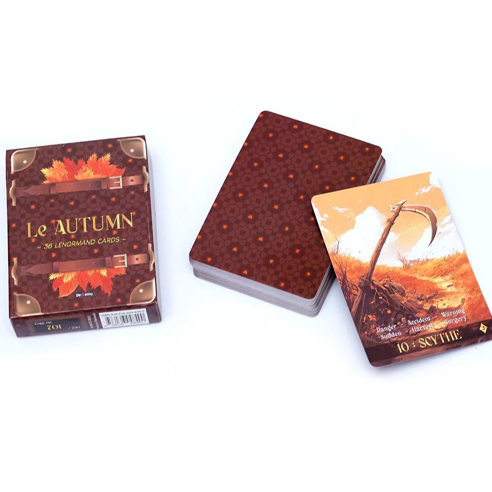 Lenormand tarô baralho le outo - Board Game Of Life avaliação e preço