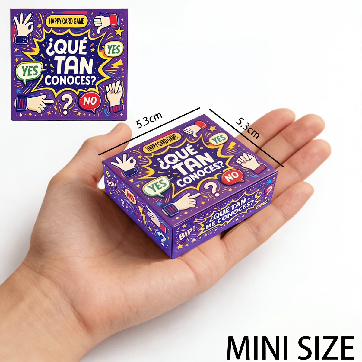Mini Jogo de Cartas de Pergunt - Board Game Question avaliação e preço