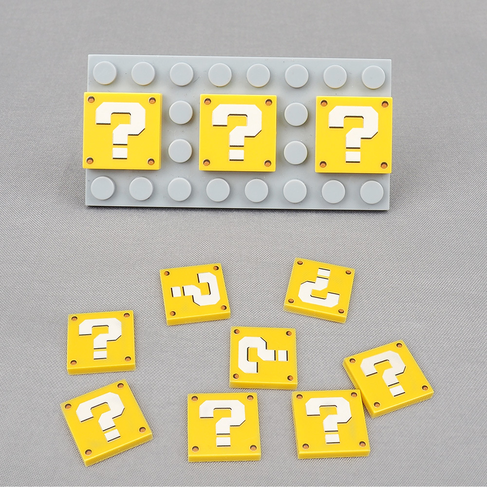 MOC 10 Peças Ponto de Interrog - Board Game Question avaliação e preço