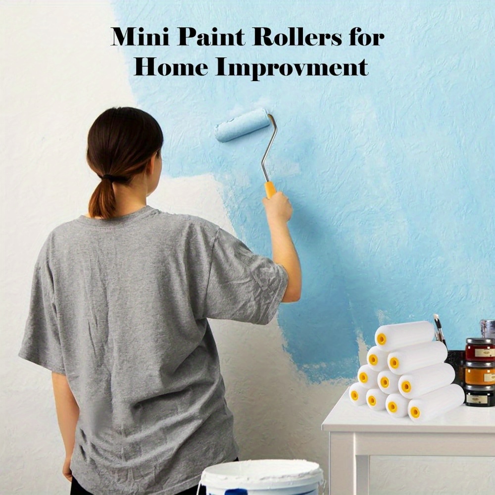 10 pçs esponja rolo de pintura - Miniature Painting Set avaliação e preço