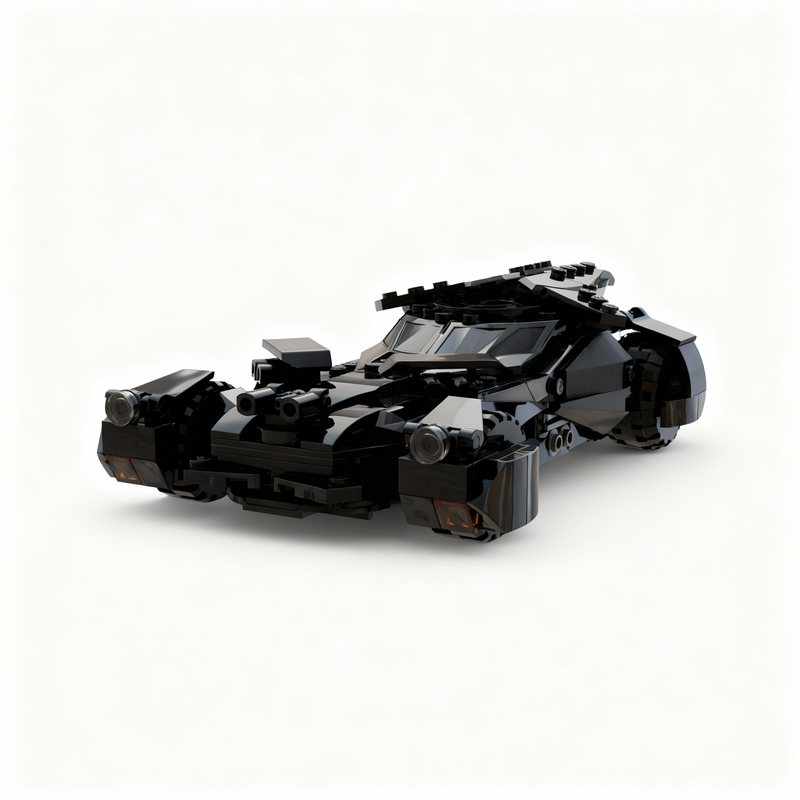 317 Peças MOC Modelo Batmobile - Lego Set Creator avaliação e preço