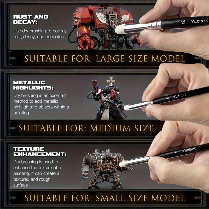 Conjunto de Pincéis de Pintura - Miniature Painting Set avaliação e preço