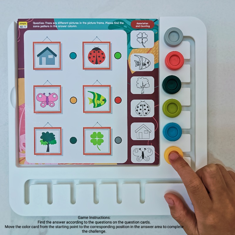 Crianças jogo de pensamento ló - Board Game Question avaliação e preço