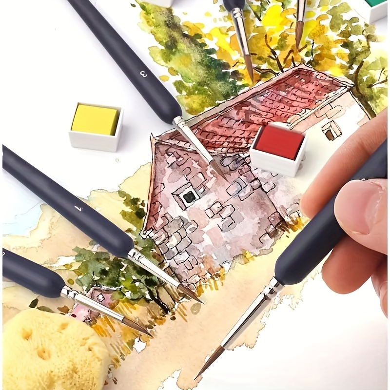 Conjunto de pincéis de pintura - Miniature Painting Set avaliação e preço