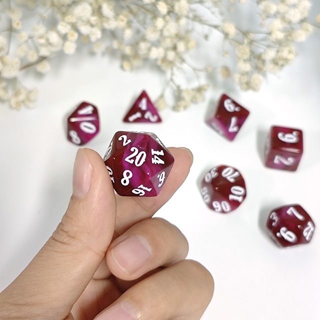 Conjunto de Dados de Acrílico  - Board Game Digital avaliação e preço