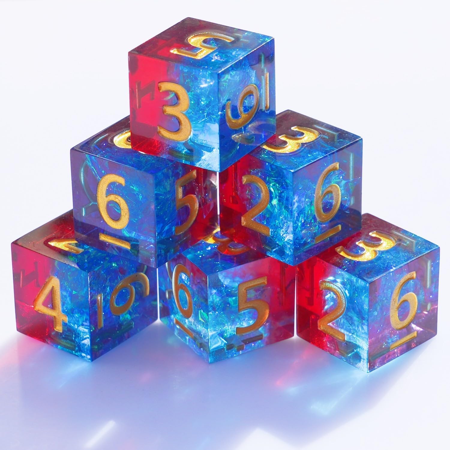 Dados de resina d6, dados de r - Board Game Digital avaliação e preço