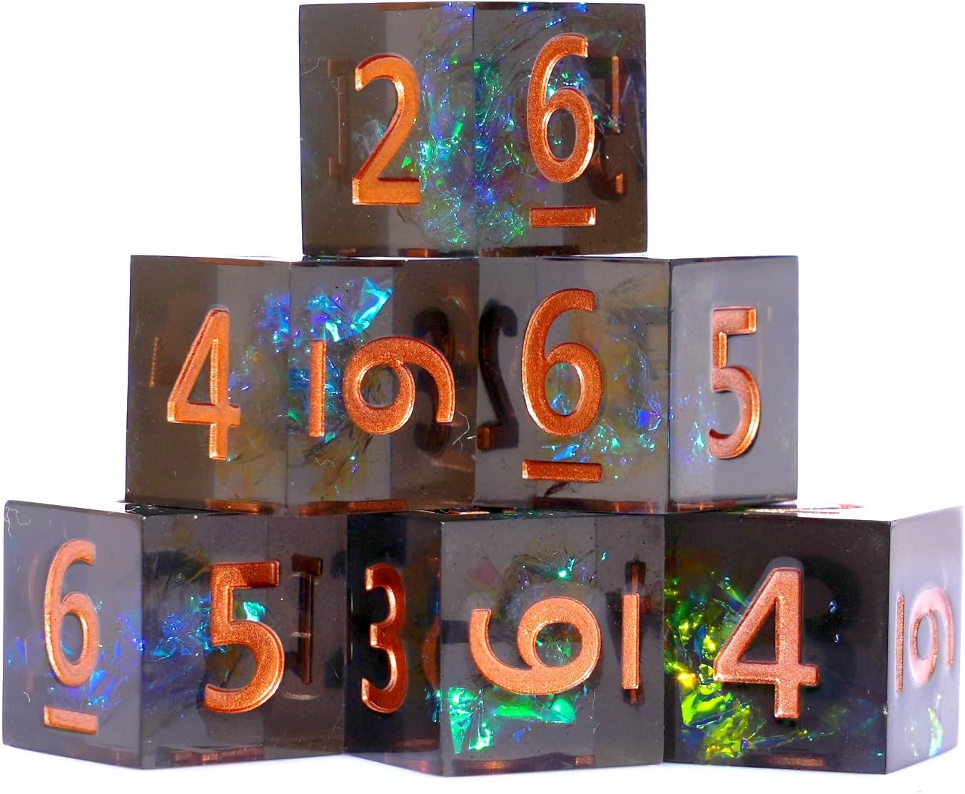 Dados de resina d6, dados de r - Board Game Digital avaliação e preço