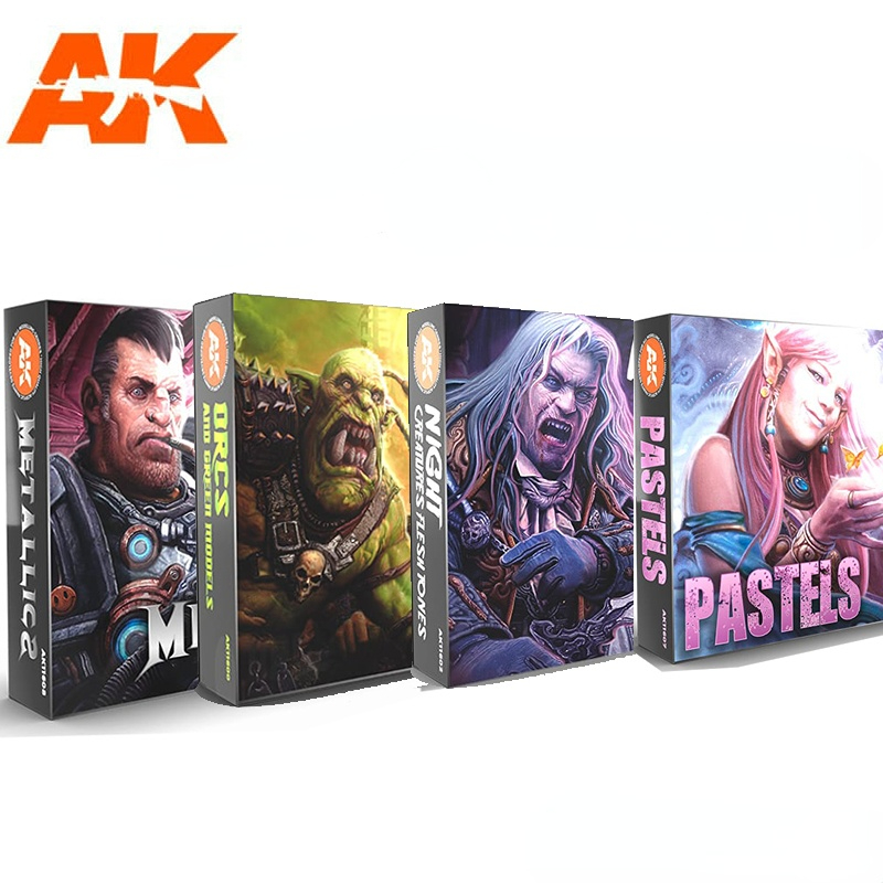 Conjunto interativo de tinta a - Miniature Painting Set avaliação e preço